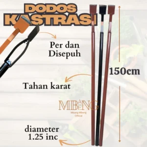 Mbang-Mbeng DODOS KASTRASI LANGSUNG GAGANG 150cm / ALAT KASTRASI SAWIT PANJANG 150 CM / DODOS KASTRASI SAWIT