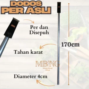 Mbang-Mbeng Dodos PER ASLI super tajam 170cm / dodos panen sawit kualitas premium