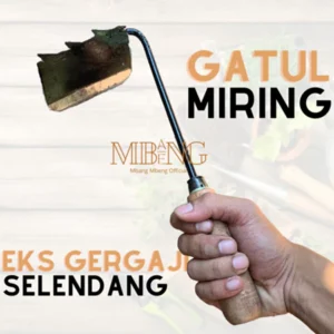Mbang-Mbeng Gatul Tanah - Koret Sampah - Garuk Tanah - Cangkul Mini - Pacul Dangir Sawah ukuran Kecil