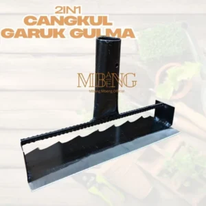 Mbang-Mbeng cangkul garuk gulma 2in 1 / cangkul gulma / cangku rumput liar