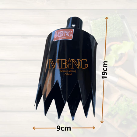 Mbang-Mbeng Plong Mulsa diameter 9cm / Alat Pelubang Plastik Mulsa Tanpa Gagang / pelubang - Gambar 2