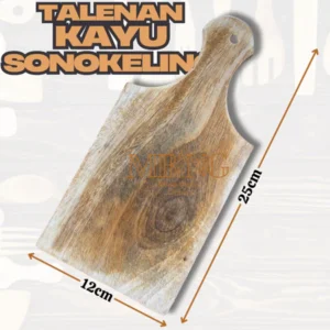 Mbang-Mbeng Talenan Kayu 14,5 cm x25 cm Sonokeling asli