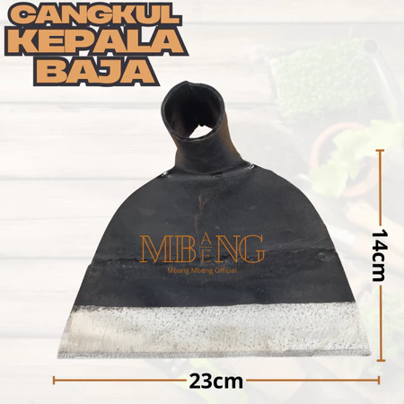 Mbang-Mbeng Cangkul Kepala Pengganti Baja cangkul brazil - Gambar 2