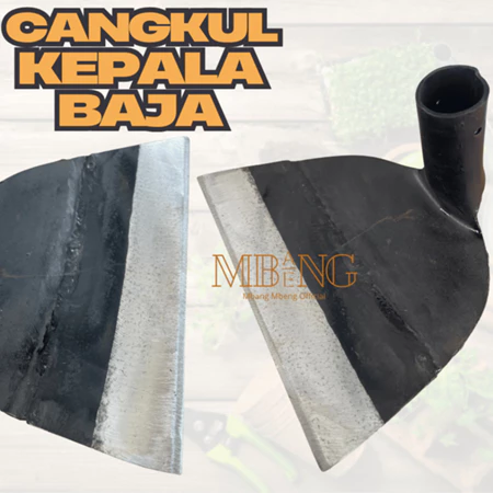 Mbang-Mbeng Cangkul Kepala Pengganti Baja cangkul brazil