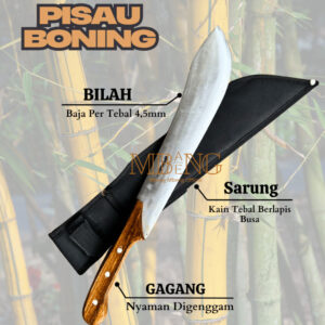 Mbang-Mbeng Pisau Tebas  Baja 4.5mm