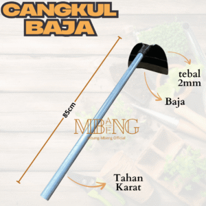 Mbang-Mbeng Cangkul Kepala Pengganti Baja cangkul  brazil gagang / canngku eks gergaji selendang / cangkul gulma / cangkul Multifungsi
