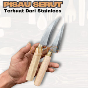 Mbang-Mbeng Pisau Serut Bambu Layang-Layang Staineees
