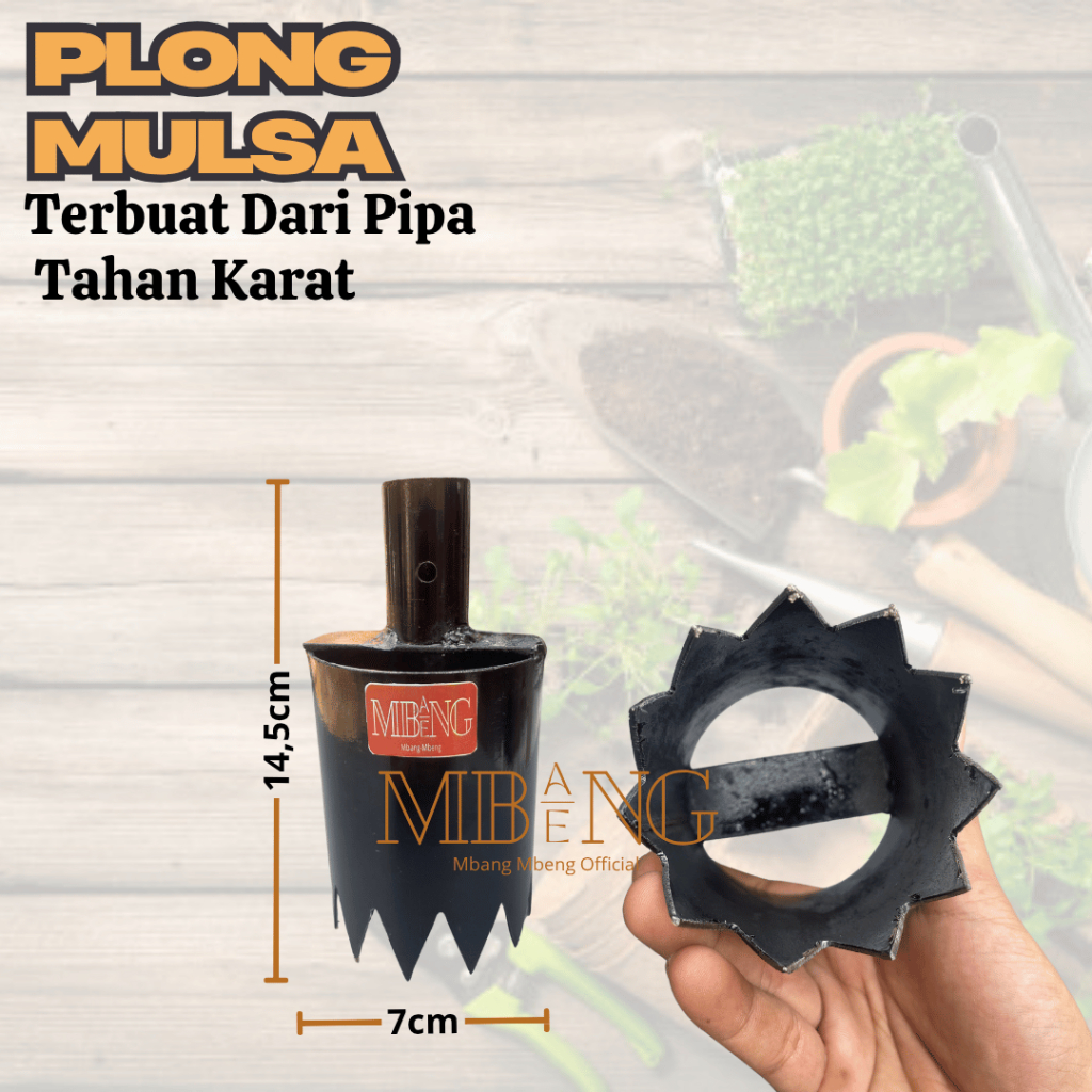 Mbang-Mbeng Plong Mulsa diameter 7cm - Gambar 2