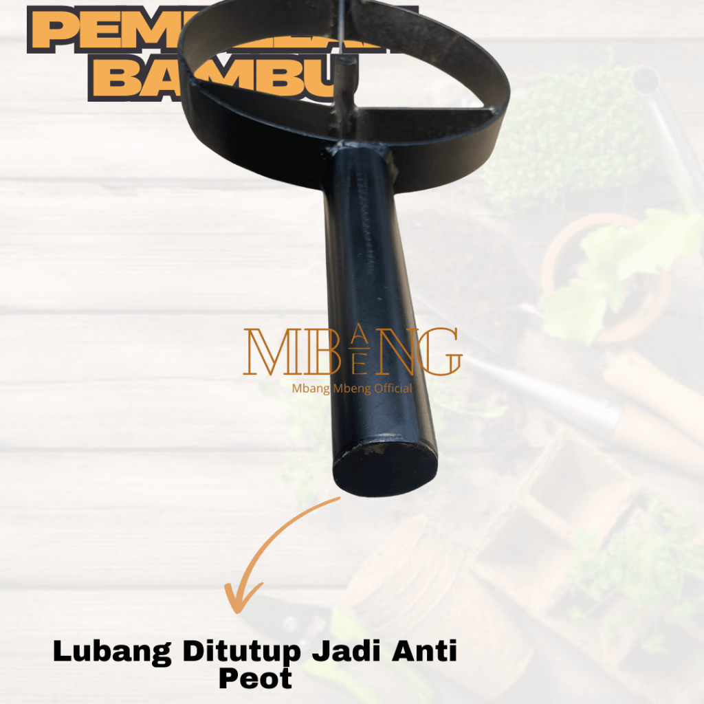 Mbang-Mbeng Pisau Pembelah Bambu - Gambar 3