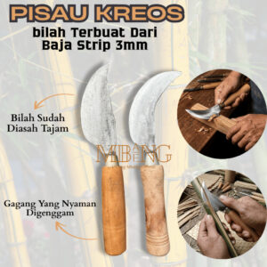 Mbang-Mbeng Pisau Kreos Baja Strip 3mm